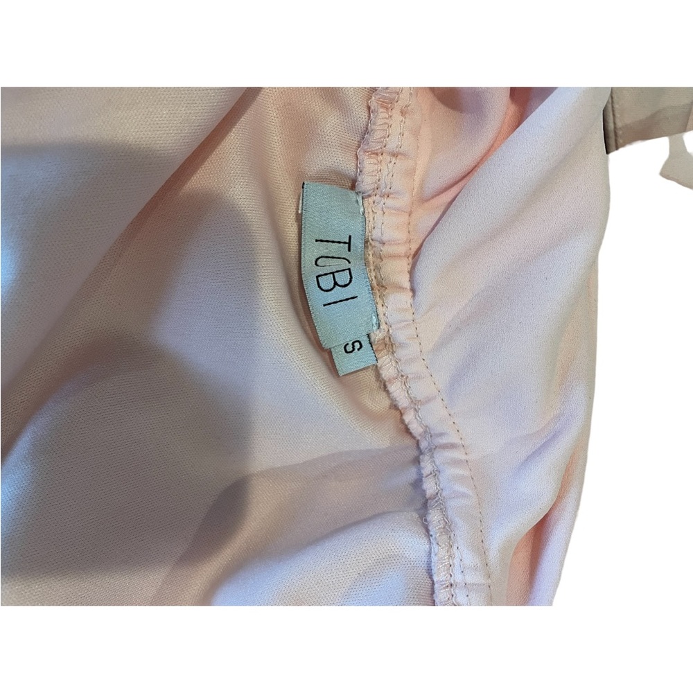 Light Pink Tobi Dress with Low Open Back Size S - Picture 4 of 4